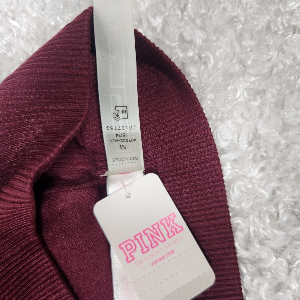 PINK Victoria's Secret Burgundy Bralette NWT Size M - Picture 6 of 8